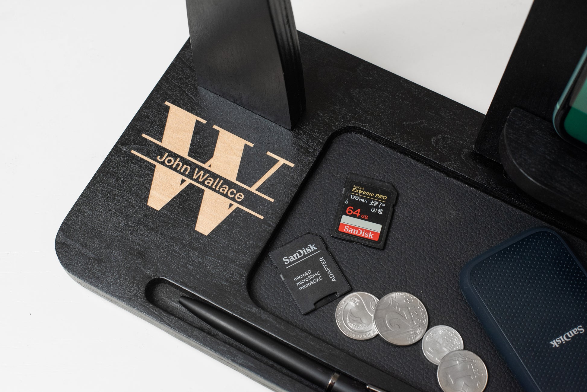 All-in-one Desk Organizer - Wenge