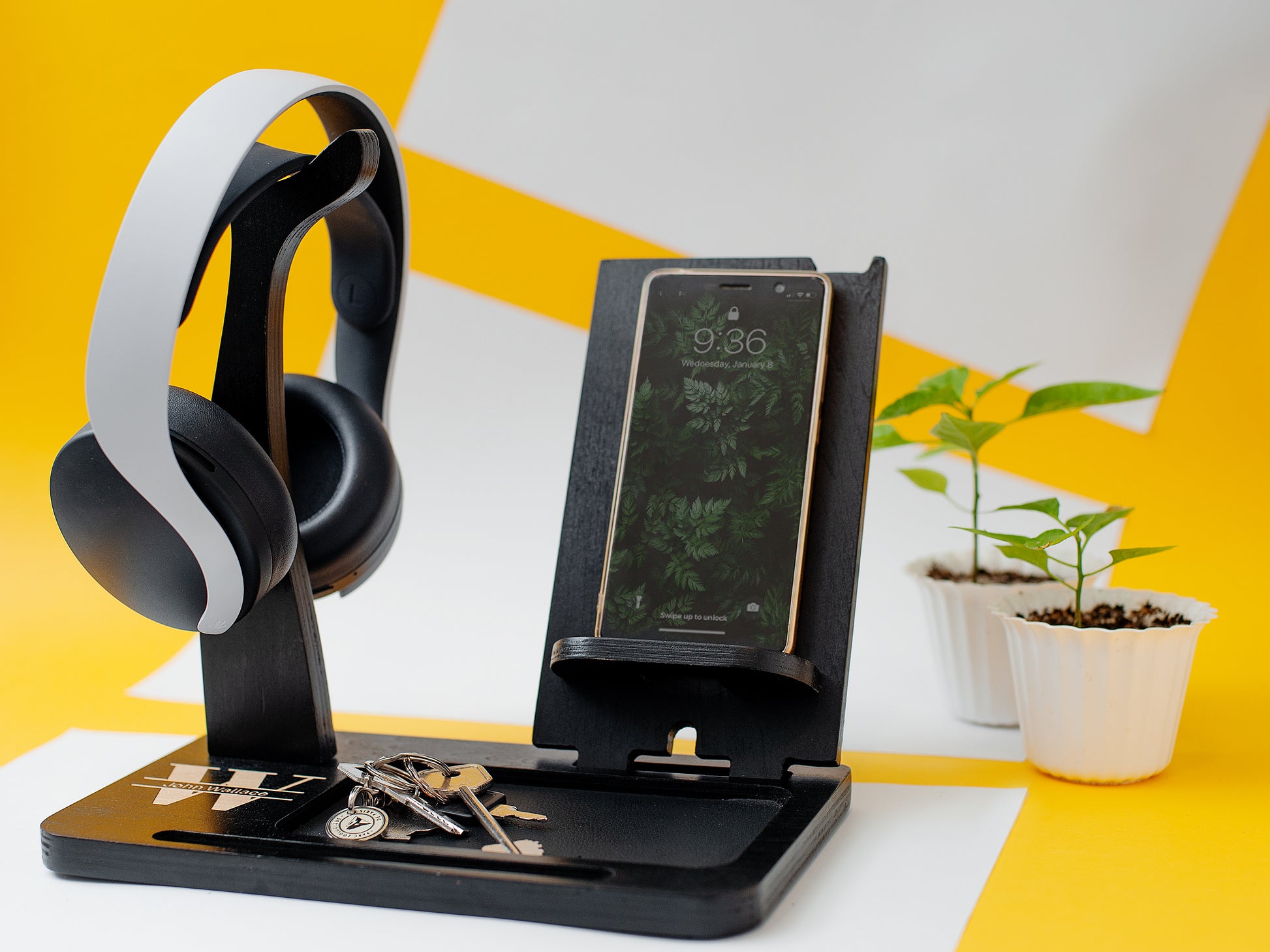 All-in-one Desk Organizer - Wenge