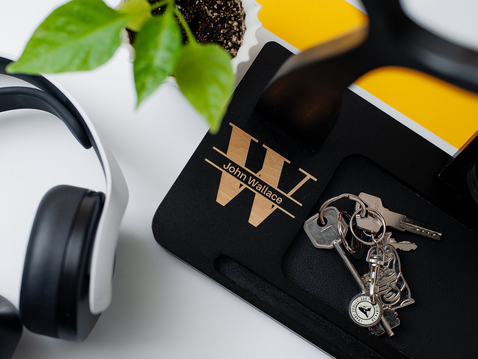 All-in-one Desk Organizer - Wenge
