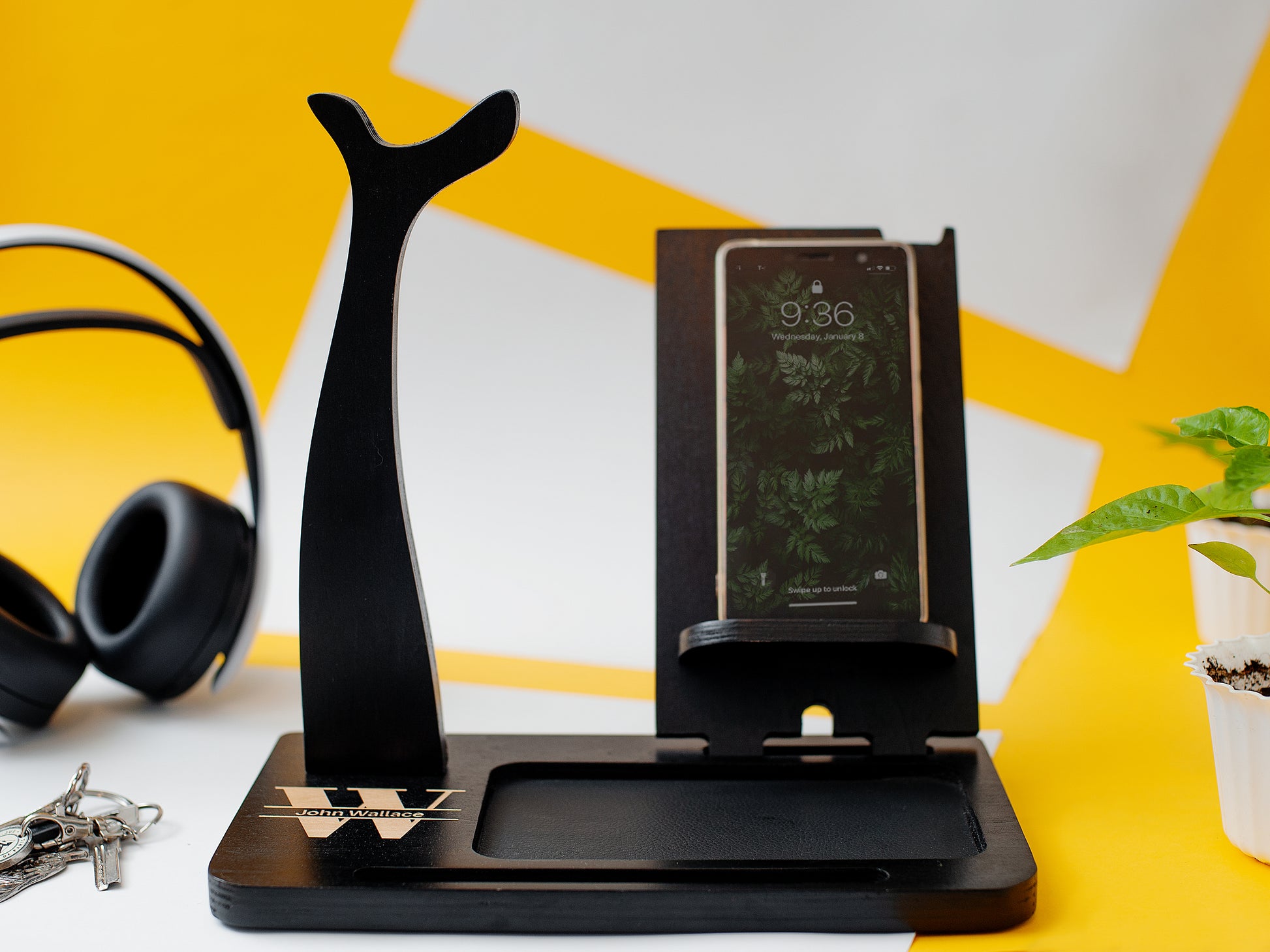 All-in-one Desk Organizer - Wenge