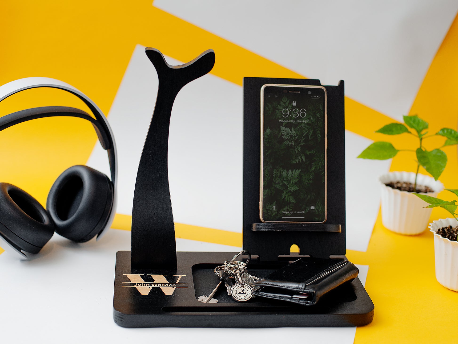 All-in-one Desk Organizer - Wenge