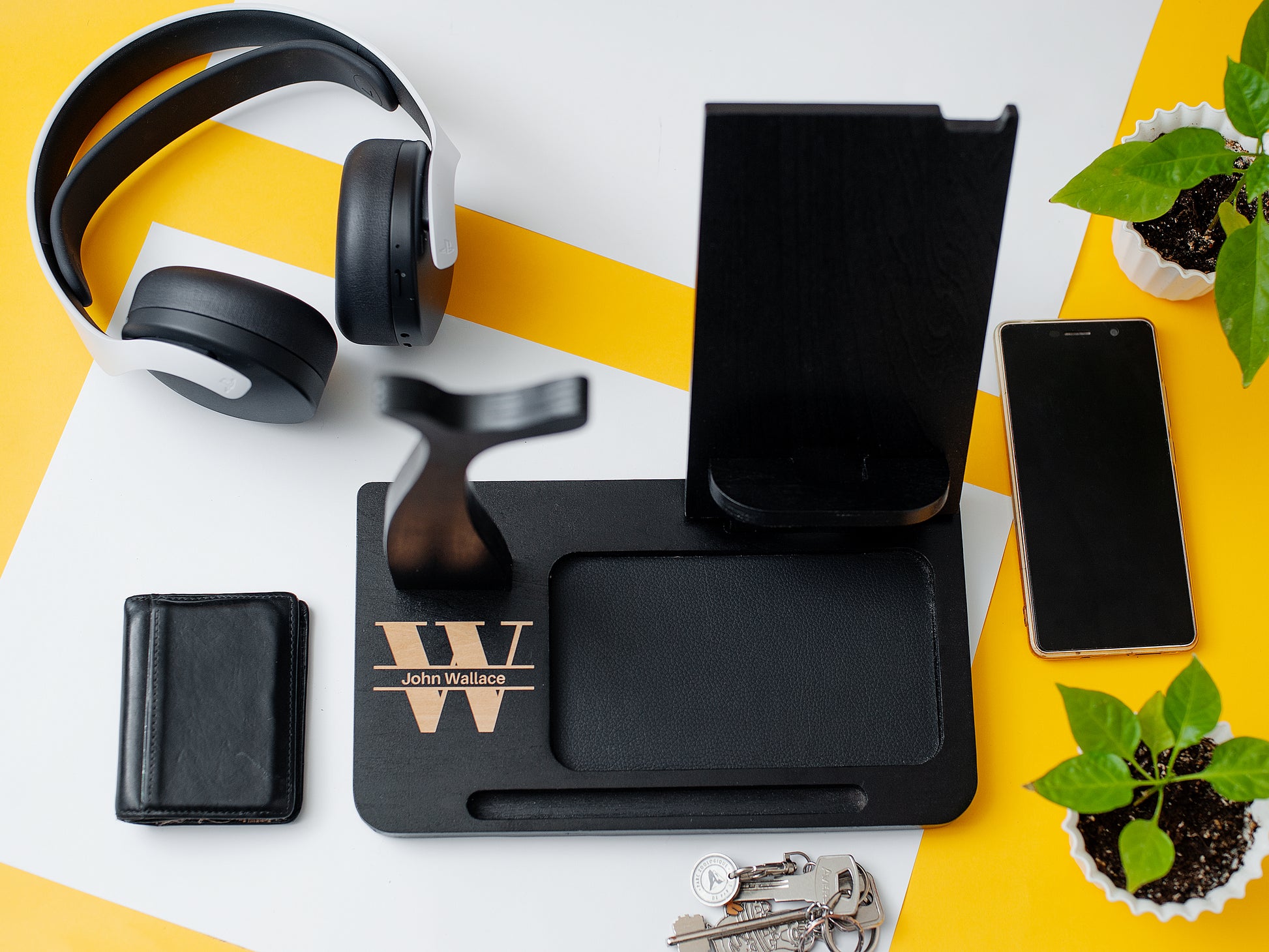 All-in-one Desk Organizer - Wenge