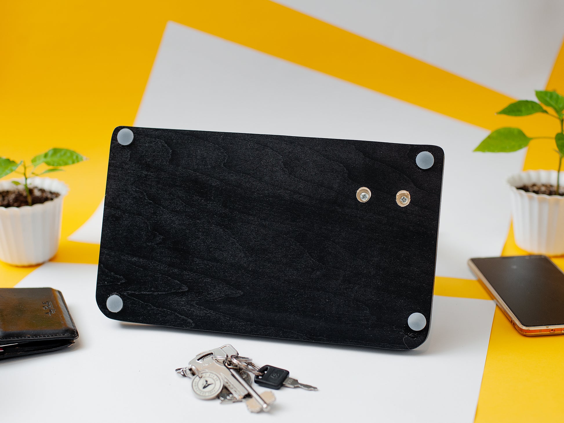 All-in-one Desk Organizer - Wenge