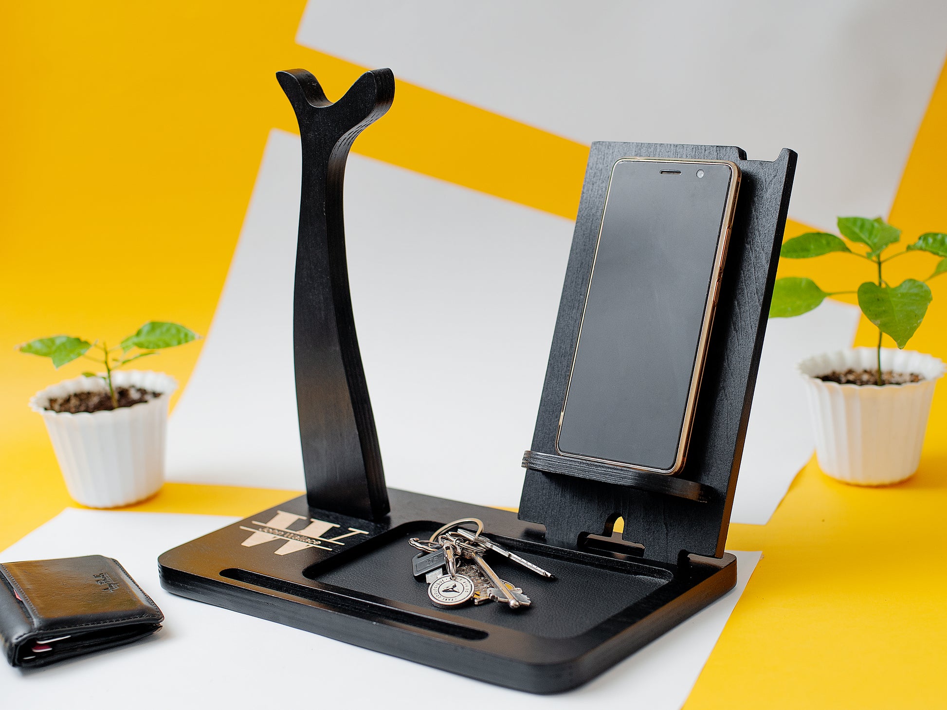 All-in-one Desk Organizer - Wenge