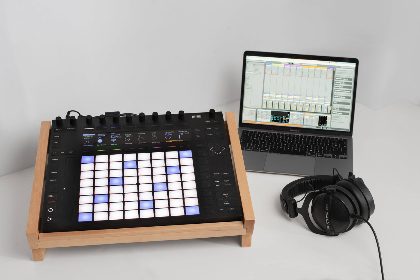 Ableton Push 2 Stand - Oak - Madeset